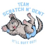 Team Scratch N’ Dent (Light Font)(Threadless)
